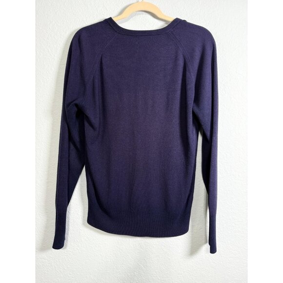 VTG Pickering Disney Sweater Mens L Navy Mickey Mouse Embroidered Golf Knit USA - Picture 12 of 12